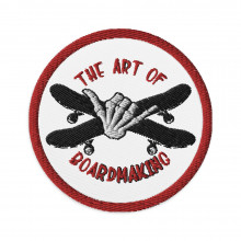 Art of Boardmaking Embroidered patches